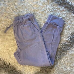 Free People Purple Joggers